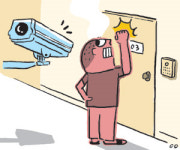 층간소음 갈등에 현관앞 CCTV… 사생활 침해 논란