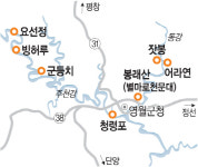 영월 가는길 묵을곳 먹을것