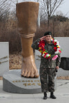 < His Story >DMZ 폭발당시 전우애 큰 감동… ‘평화의 발’ 앞에서 행진하며 軍생활 마침표