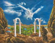 <그림 에세이>영적 오아시스를 보여주다