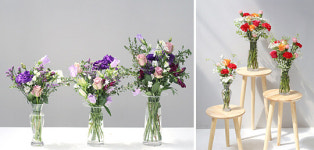 <별별 구독경제>새벽 꽃시장서 받아 플로리스트가 디자인, 2주에 한번 꽃다발 배송 ‘집안을 화사하게’