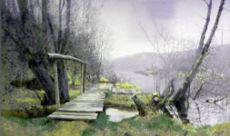 <그림 에세이>환희의 봄, 좋은 것만 생각하자