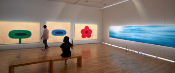 뱀사골 가는 길, 우뚝 선 천년송 여름 한복판 무더위도 쉬어간다