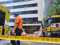 서울 서초구 빌딩 지하주차장서 휩쓸려간 40대, 사흘 만에 주검으로