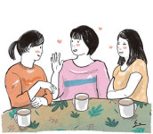 <살며 생각하며>두 친구와 1박2일 수다