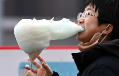 [포토 에세이]어린 시절 달콤한 추억 ‘솜사탕’