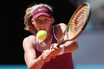 안드레예바 돌풍 마감…WTA 마드리드오픈 16강전 탈락