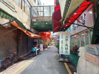 개식용금지법 앞둔 ‘대구 개고기 골목’ 가보니…간판 가려진 식당엔 단골 발길 여전