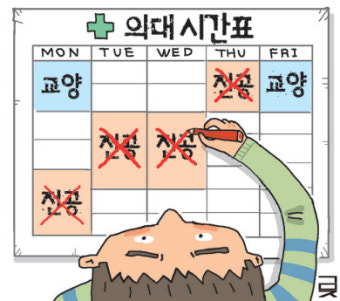 “수업거부”  “교양수강”… 의견 엇갈리는 의대 신입생