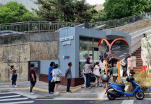 동화동 서울 최초 모노레일, 개통 100일만에 중구 명물됐다