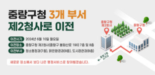 중랑구, 제2청사 본격 가동… 구민서비스 강화