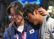 “건우, 정말 열심히 했는데”…거침없는 태권도 오혜리 코치의 눈물