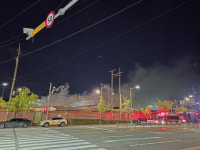 부산 미군부대 55보급창 화재 소방 2단계 유지 중이나 큰 불 잡아…미군 소속 소방대까지 와서 막판 진화