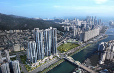 서울 강남권외 첫 ‘르엘’ 브랜드 적용… 롯데, 부산 해운대 리버파크 센텀 착공