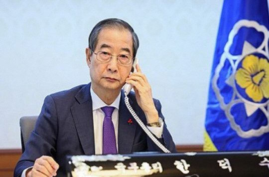 한덕수 대통령 권한대행, 조 바이든 대통령과 통화에서 한미동맹 강조하여 협력 다짐.