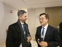 김동연, AI·항공 유니콘과 협력 다지기… 다보스포럼 첫 행보