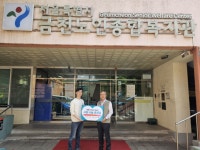 한미마이크로닉스 ‘행복의 온도 캠페인’ 사랑나눔 후원금 전달
