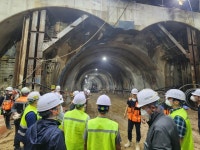 경기도, 도봉산~옥정 광역철도 2공구 2-Arch 터널 안정성 점검