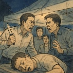 무주 지역 축제장에서 말다툼하다 흉기로 지인 찌른 50대 체포