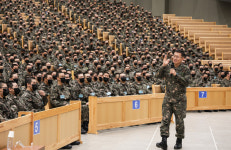 김규하 육군총장, 논산 육군훈련소서 새해 첫 입영식 주관