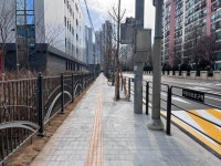 ‘새로운 학교를 맞이하는 안전한 새단장’…서초구, 잠원동 청담고 주변 교통시설 개선