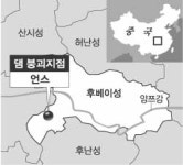中, 홍수철 댐붕괴 비상