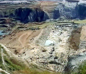 삼수 발전소 건설현장