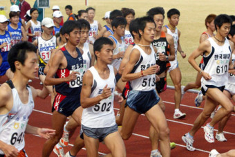[전교학신문]포토뉴스 - 전국체전 참가 마라톤 선수들