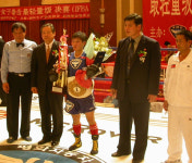 [복싱]北 女복서 김광옥 세계챔프 오르다