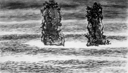 수묵은 선이자 도