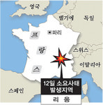 프랑스 리옹시내서 소요사태