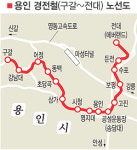 용인 경전철 17일 첫삽