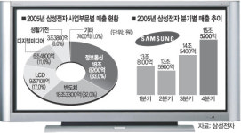삼성전자, 환율·유가 악재속 반도체·LCD·정보통신 선전