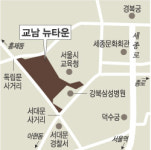 서울시 교남뉴타운 정비구역 지정