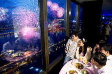 63빌딩에서 불꽃놀이 감상하자