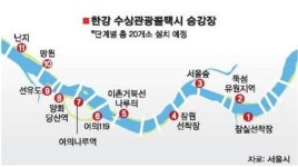 교통체증? 난 한강위로 달린다”