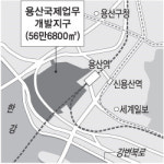 용산 국제업무지구 개발 사업자 삼성물산 컨소시엄 선정