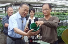 제13회 세계농업기술상 기술부문 대상 ‘하일꽃 농장’ 홍완식씨