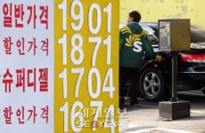 기름값 ℓ당 1900원 돌파