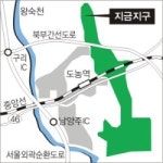 남양주 지금지구 국민임대주택단지로