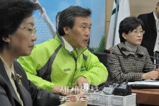 강재섭  경제회복 최선 vs 정동영 독선여당 견제