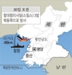 北 서해서 미사일 3발 발사… 지난 3월이어 올 두번째
