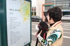 “詩心 느끼려면 강남구로 오세요”