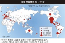 커지는 신종플루 공포… 국제사회 ‘술렁’