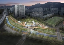 말라붙은 당현천에 다시 물 흐른다