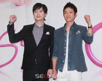 [포토on] 김진-이정혁, '키스 앤 더 시티'화이팅!