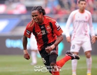 [SW포토]결승골 넣은 아디