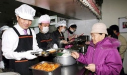 광명시장, 경로식당 찾아 급식봉사
