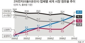 눈물겨운 ‘전지투쟁 10년’… 이젠 세계 시장으로