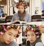 윤은혜, 파마 귀요미 색다른 매력 눈길